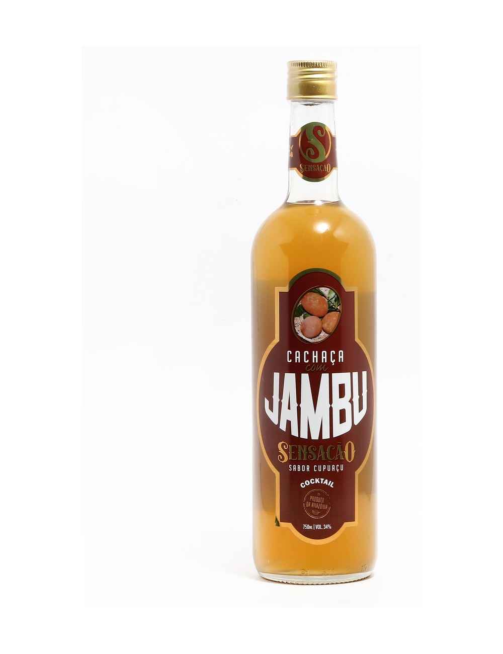 Cachaça com Jambu Sensação Sabor Cupuaçu 750 ml