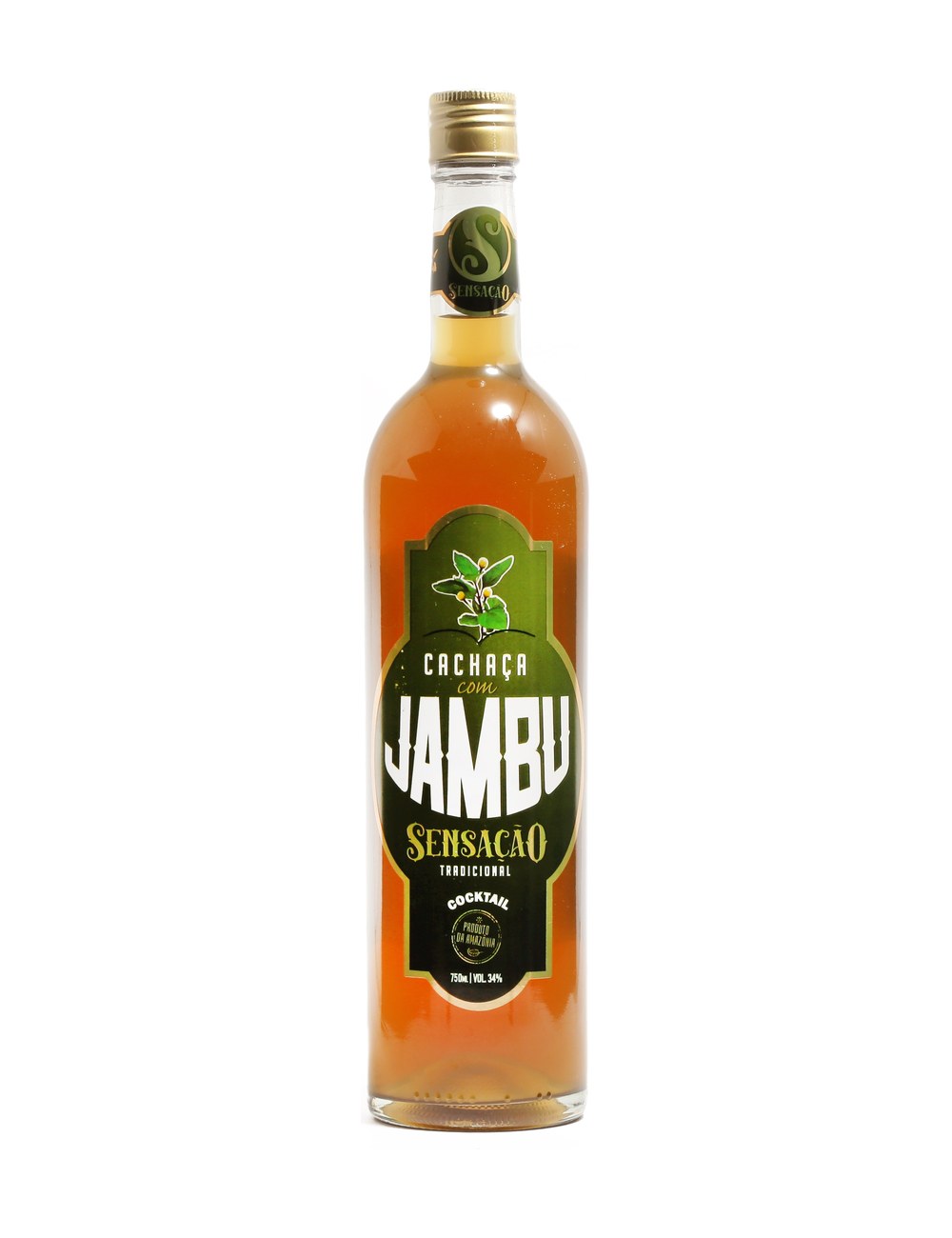 Cachaça com Jambu Sensação Tradicional 750 ml