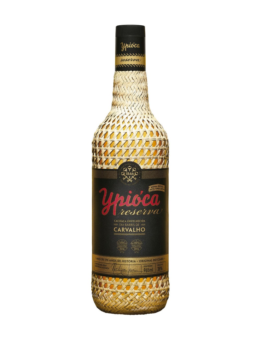 Ypióca Empalhada Ouro