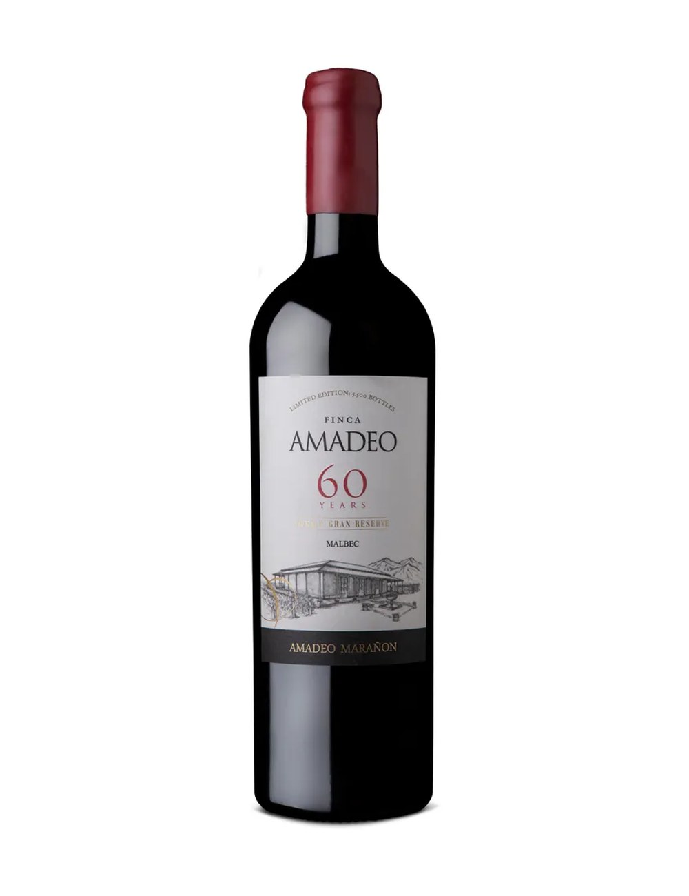 Amadeo Malbec 60 Anos