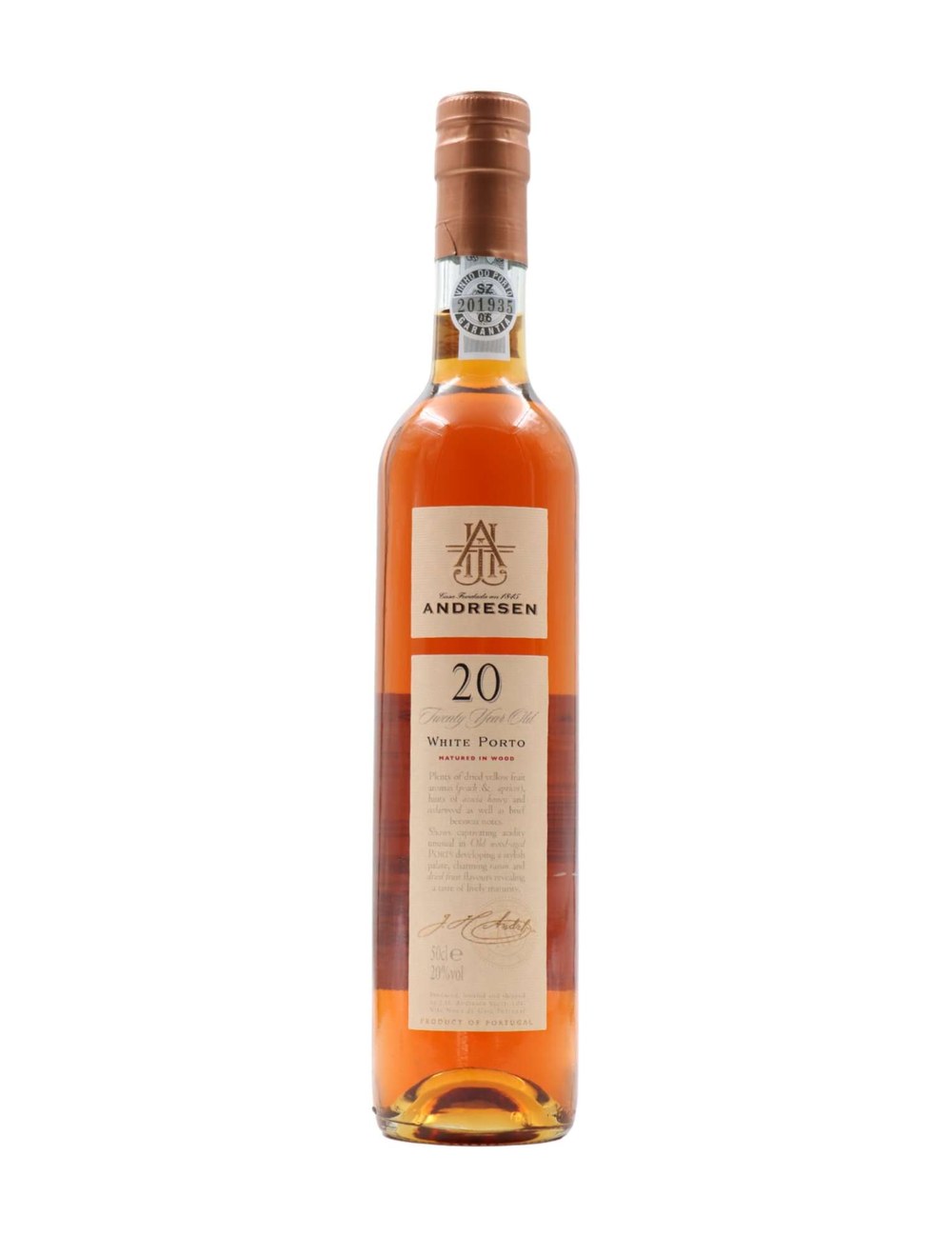 Andresen 20 Anos Branco Porto